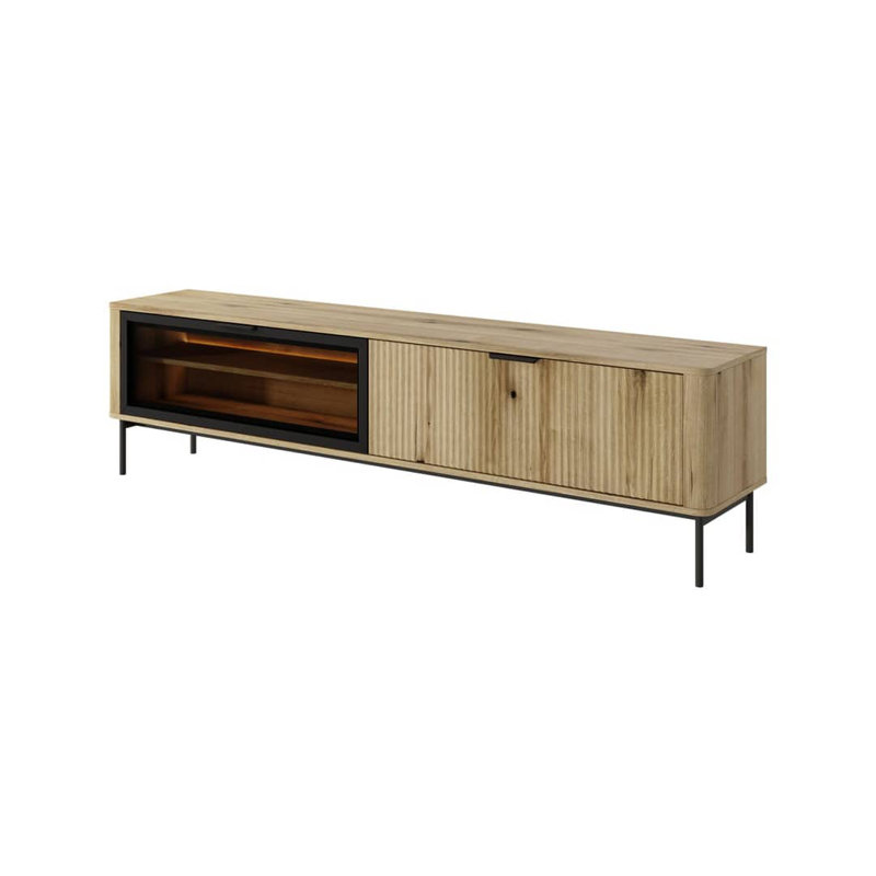 Eara Unfinished TV Stand for TVs up to 75"