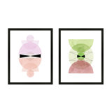 Compassion Set Of 2 Print by Allison Rietta