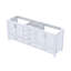 Meuble-lavabo double blanc 80 po X P 22 po D-117978846