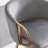 Dardar Stools, with Chrome Footrest and Base /Golden Leg Simple Stool-1583930028-1587285854