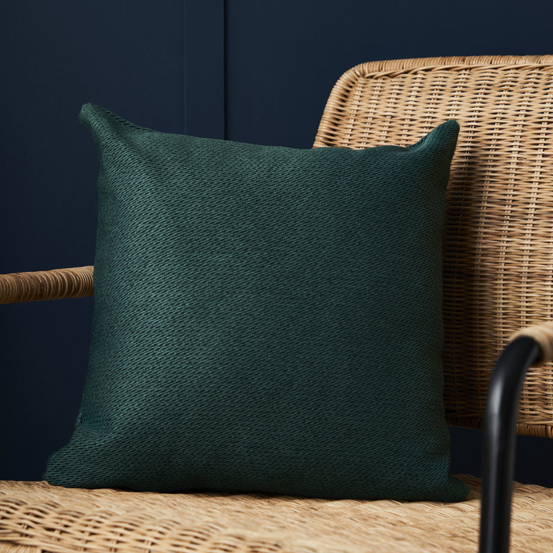 Agbogla Square Cushion, Green