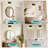2-Light Matte Black Vanity Light with Clear Glass Shades – E26 Base Modern Bathroom Light Fixture for Bedroom, Kitchen, Living Room & Washroom-1364296627-1361302640