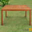 Montana 6 - Person Eucalyptus Solid Wood Patio Dining Set Umbrella Hole Included Rectangular Table