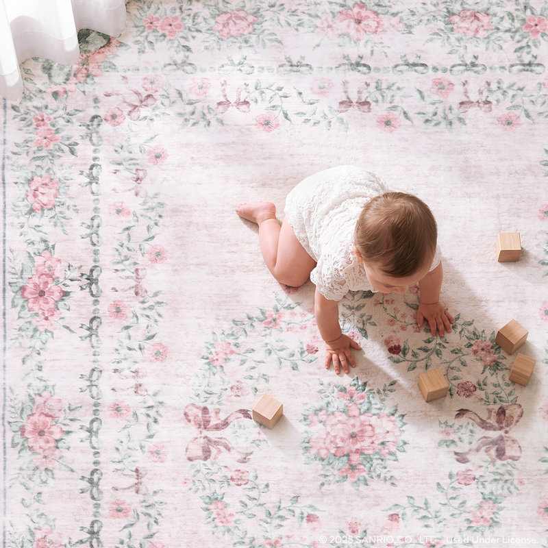 Tapis lavable à nœuds Kaldi, Rectangulaire 8 pi x 10 pi