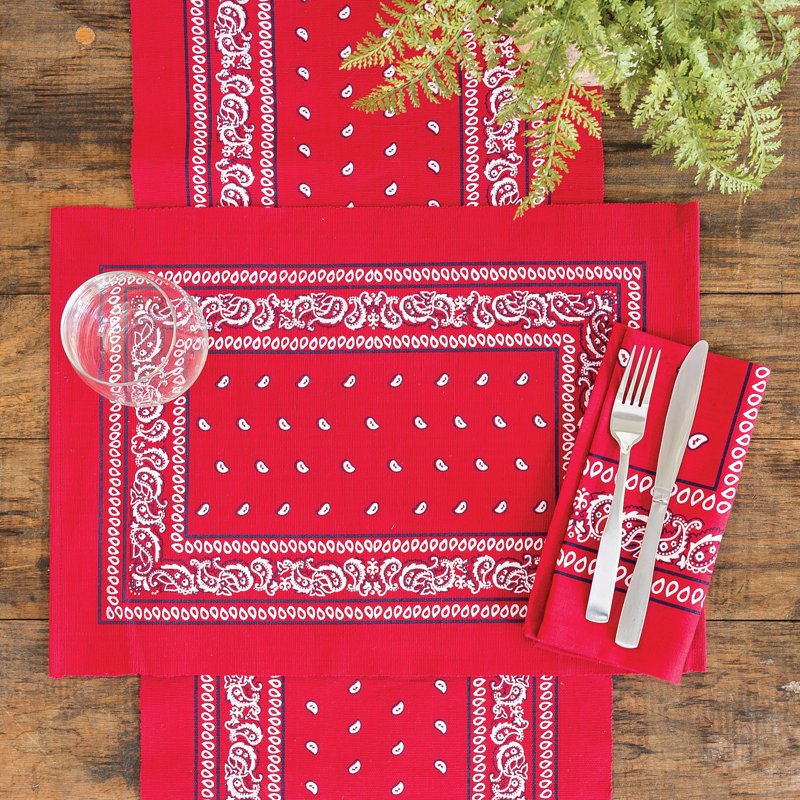 Dieter Table Runner, Red