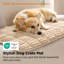 Couvre-lit pour lit de chien et de chat en polaire douce entièrement lavable à la machine-138417473-138121622