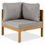 Ensemble modulaire d'extérieur 4 pièces avec table basse et table basse-735943181