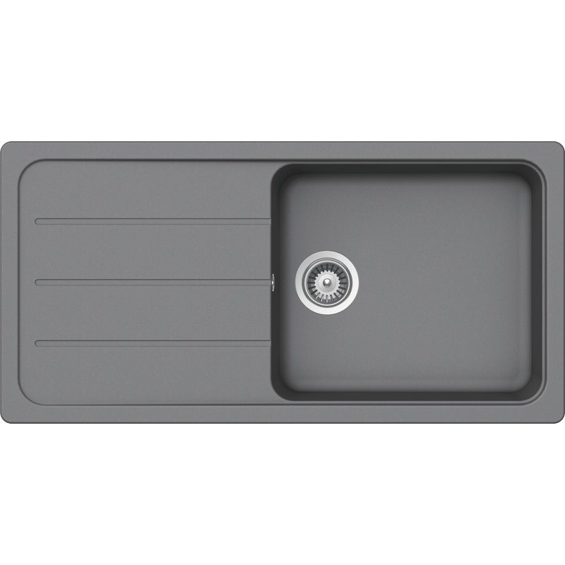 Schock Single Bowl Inset Kitchen Sink, Croma