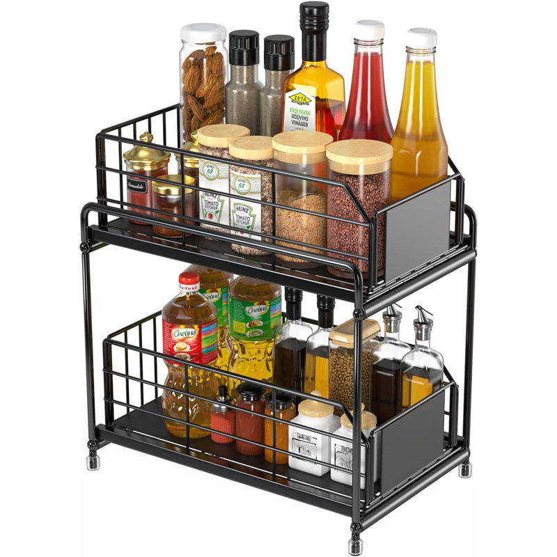 Stainless Steel Under Sink Organizer