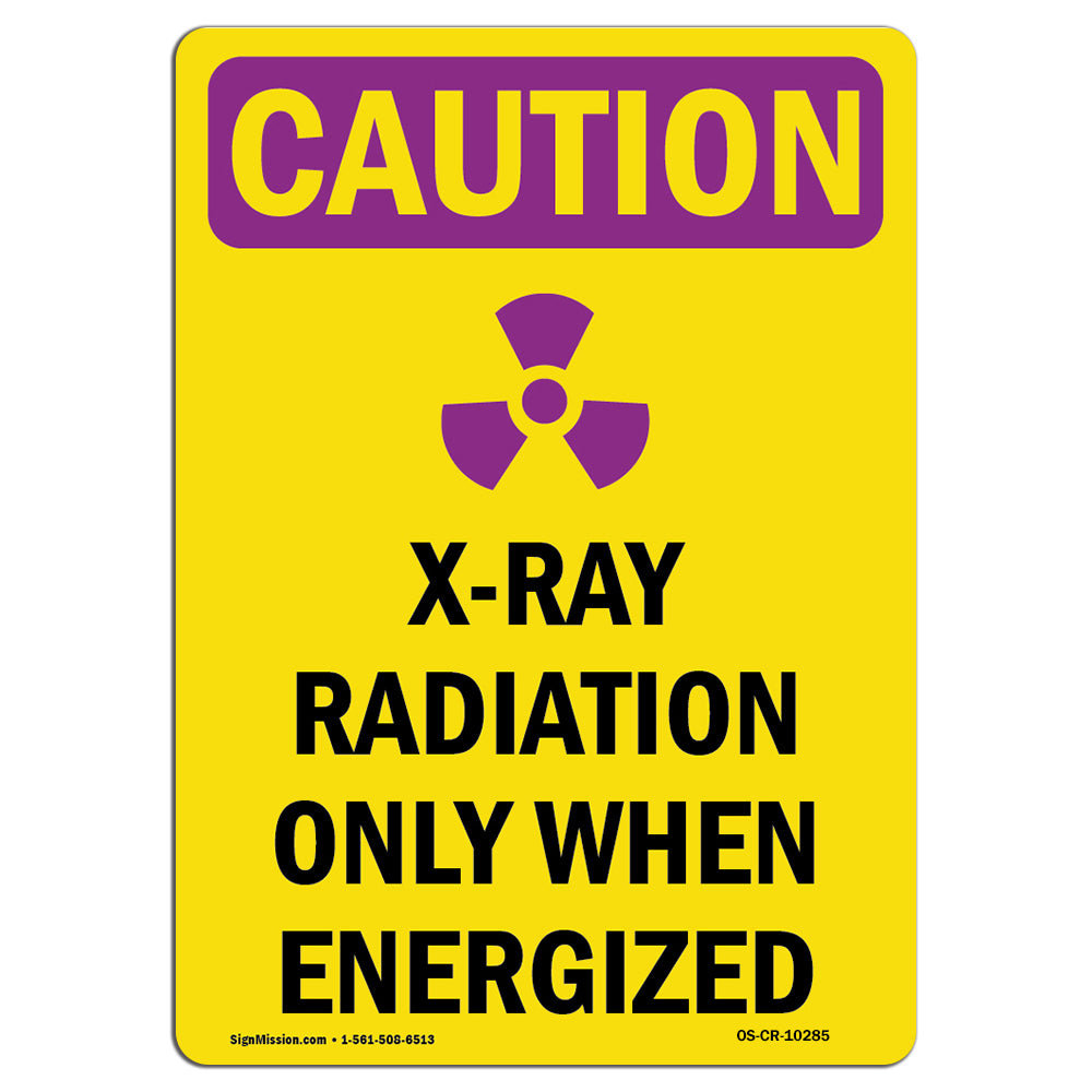X Rey Sign SignMission X-Ray Radiation Only with Sign - Wayfair Canada