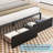 King Size Upholstered LED Platform Bed Frame With Storage Drawers & Bookcase Headboard, Charging Station, Heavy-Duty Metal Slat Support, Noise-Free, No Box Spring Needed-60568216