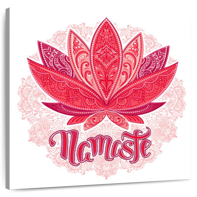 Tergel Namaste Flower Zen