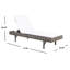 Chaise longue inclinable avec coussins Esmai-339738198