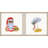 " Santa On Vacation " 2 - Pieces Painting Print-63531486