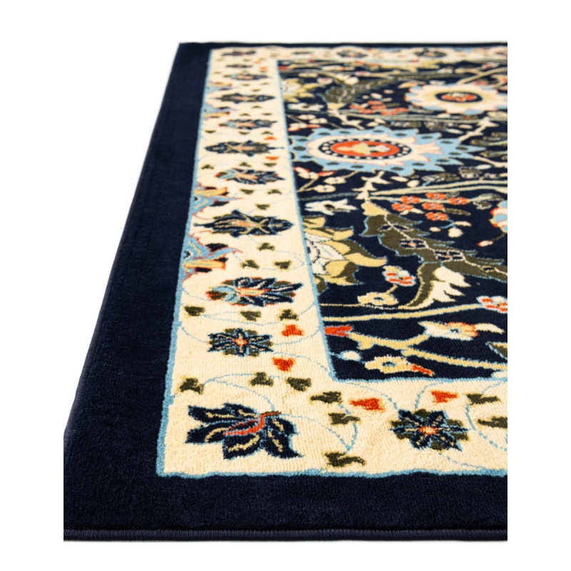 Britannia Floral Indoor Rug, Square 8'