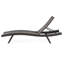 Chaise longue d'extérieur moderne moderne en poly