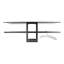 LUNO Steel Wall 3 - Hook Coat Rack-2130031097