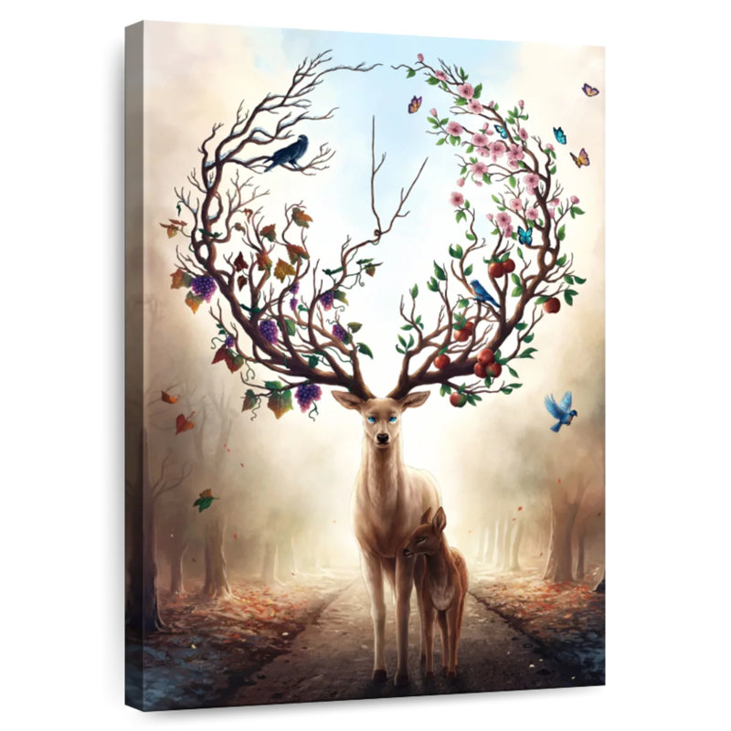 Kelan Seasons Change, 36" H x 24" W