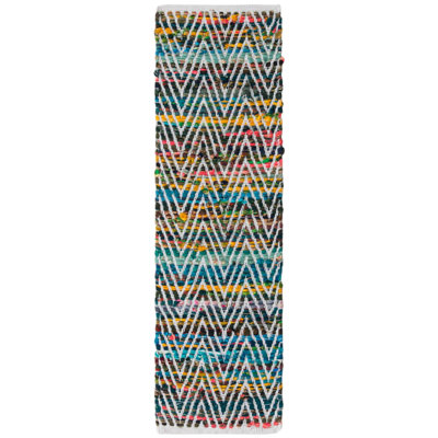 Keidon Cotton Abstract Indoor Rug