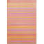 Tapis tissé rose à motif lavable-110791769