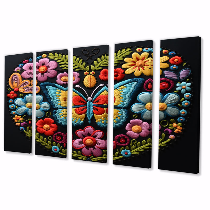 Zayn - Ensemble d'art mural 5 pièces, H 28 po x l 60 po