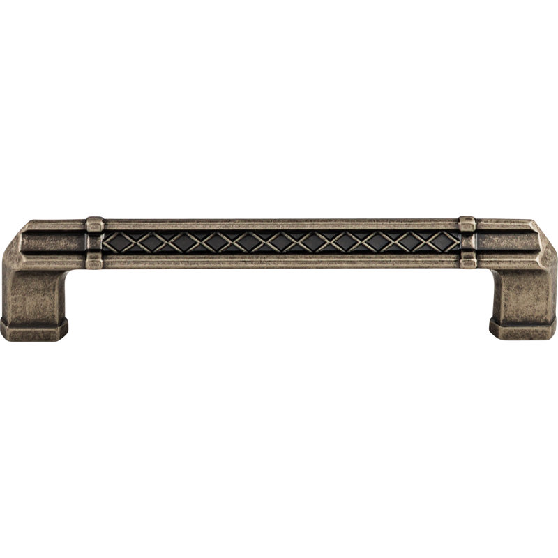Tower Bridge Bar pull, Pewter Antique, 5" Center to Center