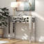 Andreja 80cm Mirrored Glass Console Table Entryway Table