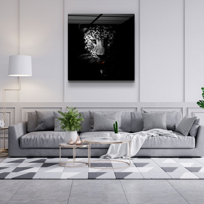 Stunning Decorative Tempered Glass Painting, 19.7 x 19.7 Inches | 100% Tempered Glass, Thickness: 0.16 Inches | UV Printing for Vibrant Colors | Perfect for Home Décor, Living Room or Office Wall Art