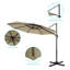 Parasol en porte-à-faux 10 pi Dobromir-1305290473
