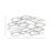 Metal Indoor Outdoor Fish Dark Gray Wall Decor