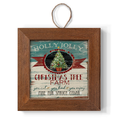 5.25'' Wood Photo Ornament