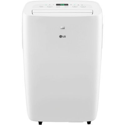 LG 6,000 BTU Portable Air Conditioner, 115V, Cools 250 Sq.Ft. with LCD Remote Control in White