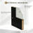 Double Doors 5 Lite Black Wood Frosted Glass Solid Manufactured Wood Prefinished Sliding Closet Door-119754924