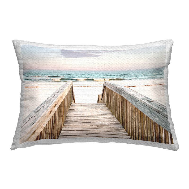 Coussin extérieur Steps to Beach Shore