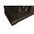 Wheatstone 6-Door Sideboard in Antique Black Finish on Pine Solid Wood