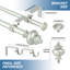 Tringle à rideaux double réglable Platteville-1228944459-1228944461