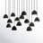 Cotter 14 - Light Fabric Dimmable Geometric Chandelier-2096620606