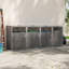 Garbage bin room