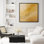 Art mural encadré abstrait rétro antique classique pour chambre à coucher