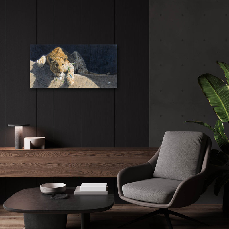 Art mural en verre «Chance Encounter» par Durwood Coffey, H 12 po x l 24 po