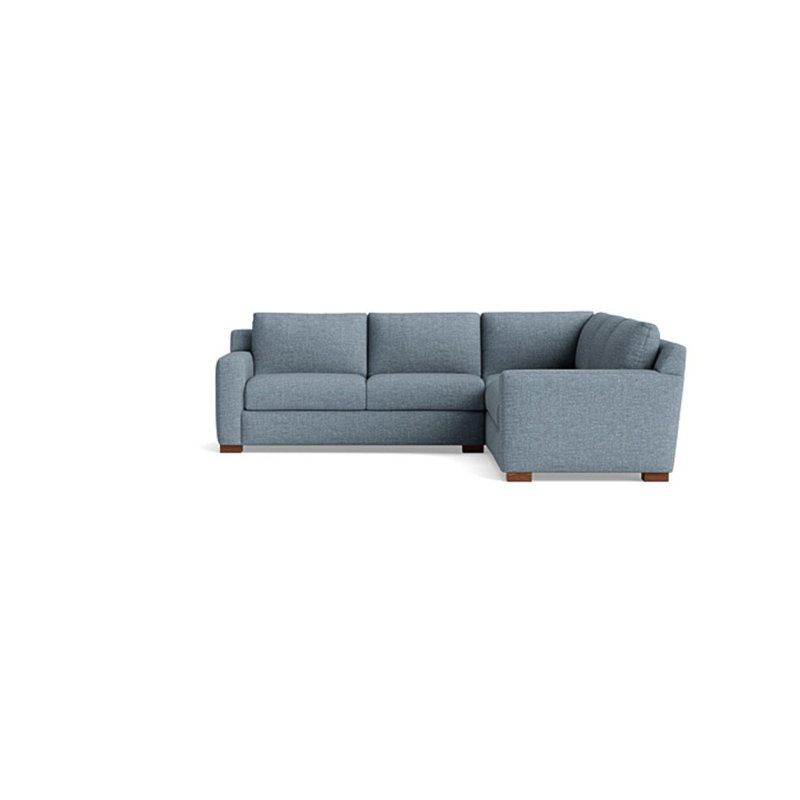 Catalina Sectional, Right Hand Facing, Performance Velvet - Ivy