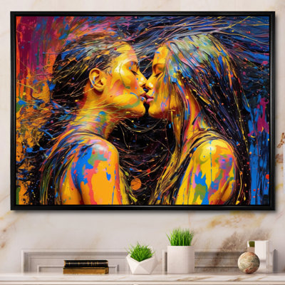 «Femelle douce», art mural sur toile