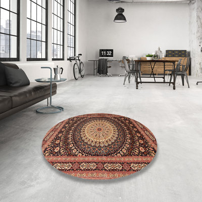 Tapis oriental rouge clair