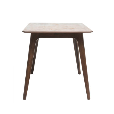 Dining Table  Wood Legs, Walnut
