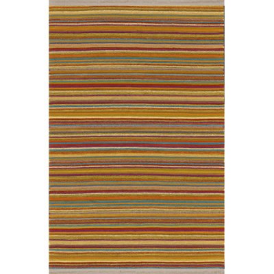 Nechole Performance Washable Striped Indoor / Outdoor Rug