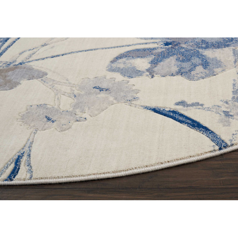 Arnim Floral Indoor Rug, Round 3'6"