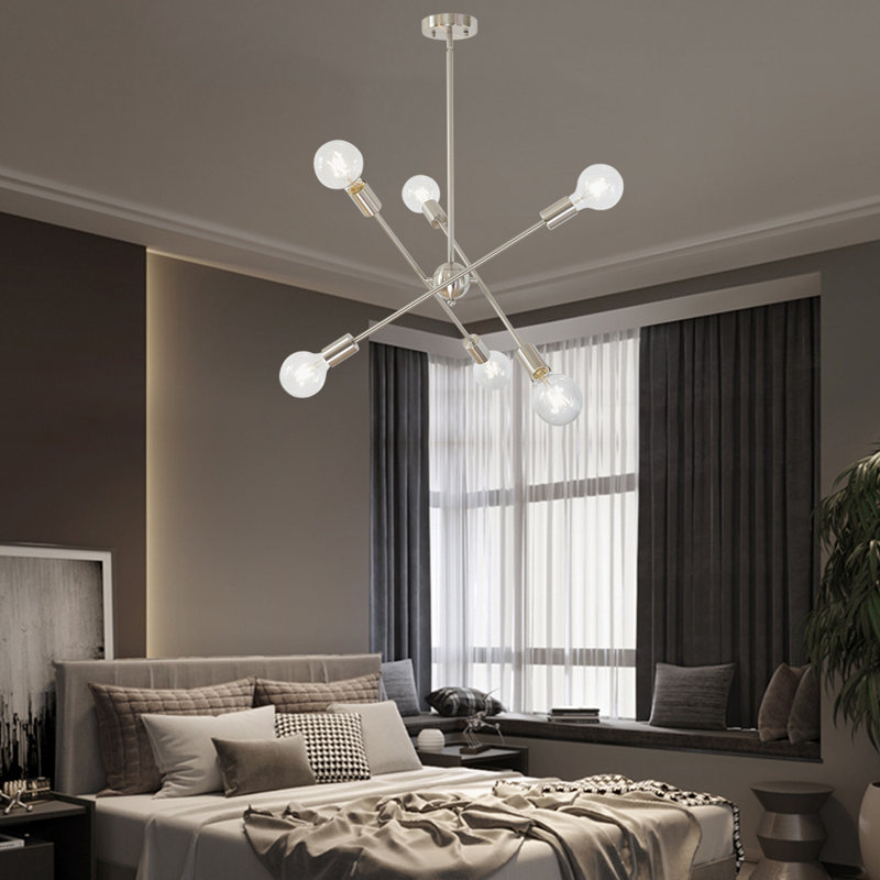 Lustre sphérique spoutnik 6 lumières Hairston
