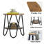 Table d'appoint ronde double épaisseur-1104391709