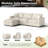 Cloud Sofa Sectional Sofa Couch Modular Sofa Upholstered Sleeper Sofa Bed For Living Room Office Apartment-1249497861-1257827118