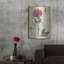  «Botanical Carnation Oeillet Damask» par Jean Plout, art mural en métal, 24 po x 36 po-62175493